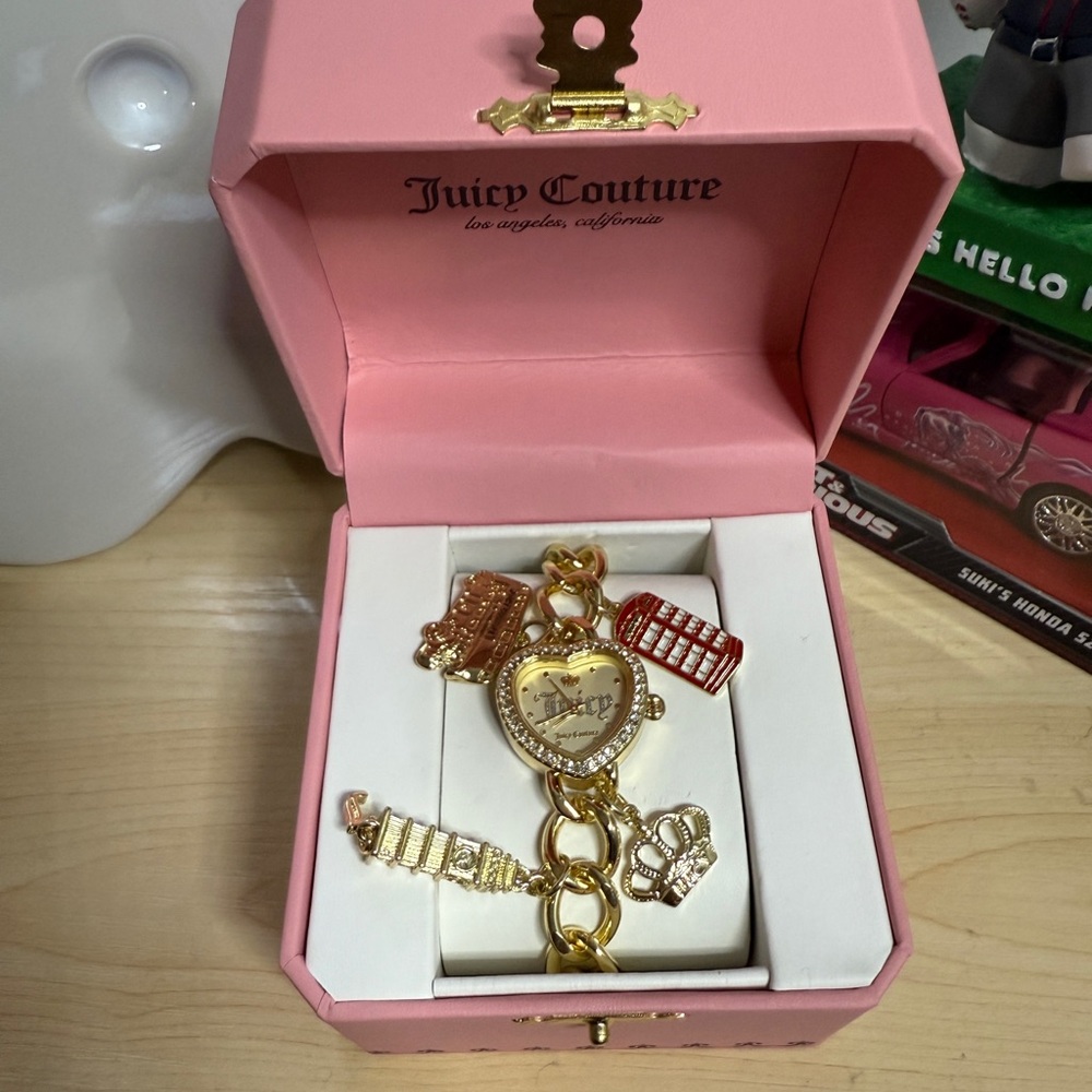 ✨BRAND NEW✨ Juicy Couture London Theme Charm Watch JC Jewelry